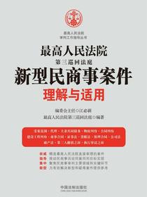 最高人民法院第三巡回法庭新型民商事案件理解与适用
