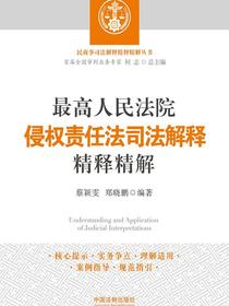 最高人民法院侵权责任法司法解释精释精解