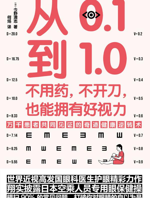 从0.1到1.0：不用药，不开刀，也能拥有好视力