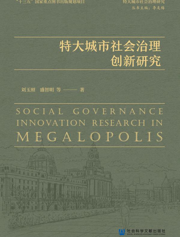 特大城市社会治理创新研究