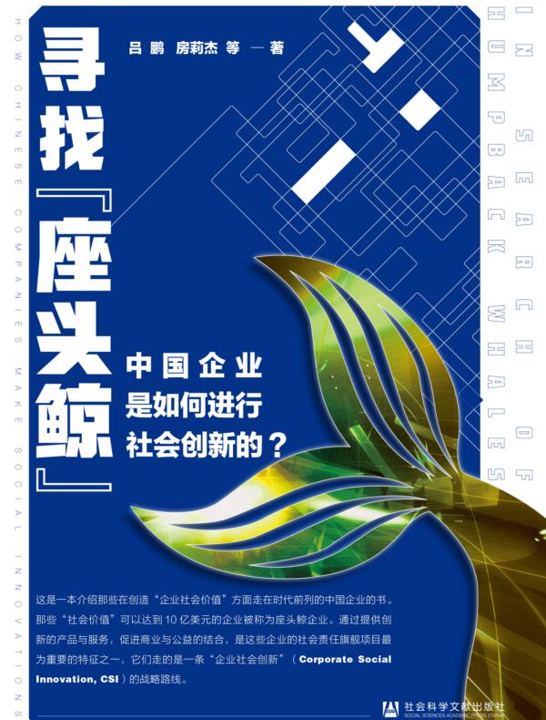 寻找“座头鲸”：中国企业是如何进行社会创新的？