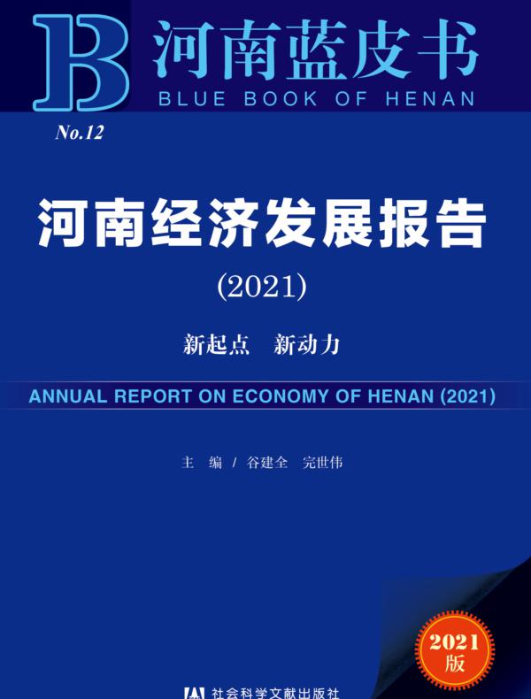 河南经济发展报告（2021）：新起点 新动力