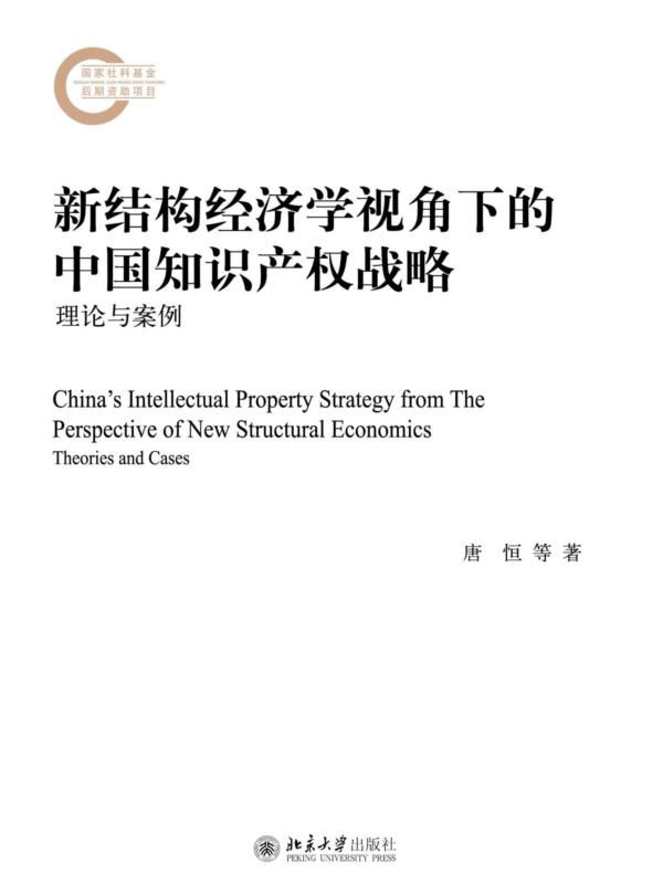 新结构经济学视角下的中国知识产权战略：理论与案例