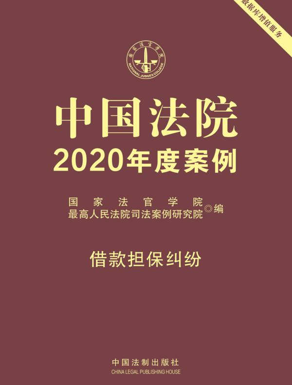 中国法院2020年度案例：借款担保纠纷