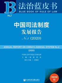 中国司法制度发展报告（No.2·2020）（法制蓝皮书）