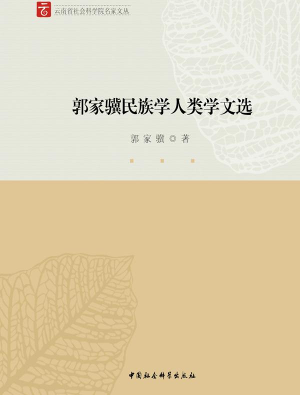 郭家骥民族学人类学文选