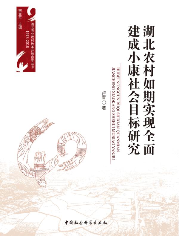 湖北农村如期实现全面建成小康社会目标研究