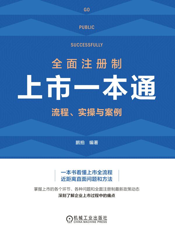 全面注册制上市一本通：流程、实操与案例