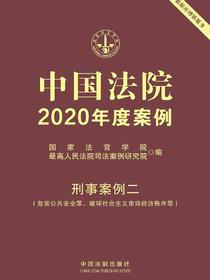 中国法院2020年度案例·刑事案例二（危害公共安全罪、破坏社会主义市场经济秩序罪）