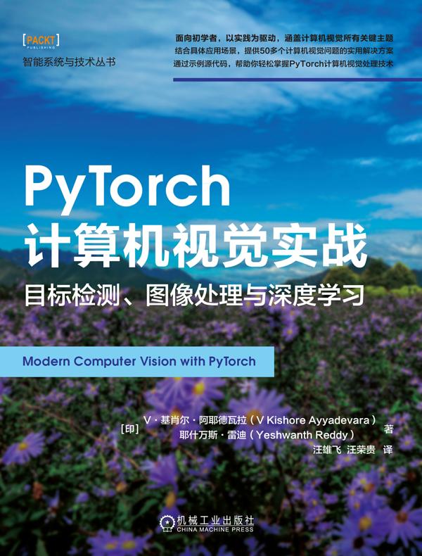 PyTorch计算机视觉实战：目标检测、图像处理与深度学习