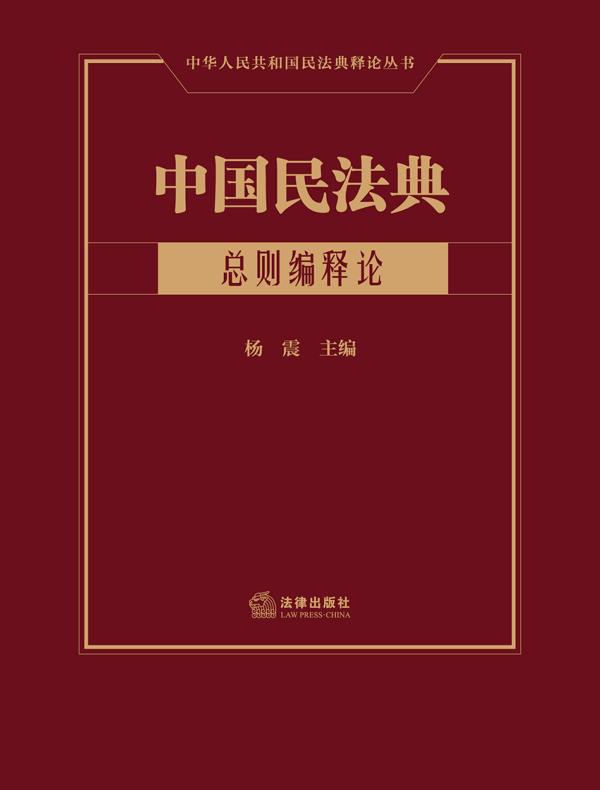 中国民法典：总则编释论