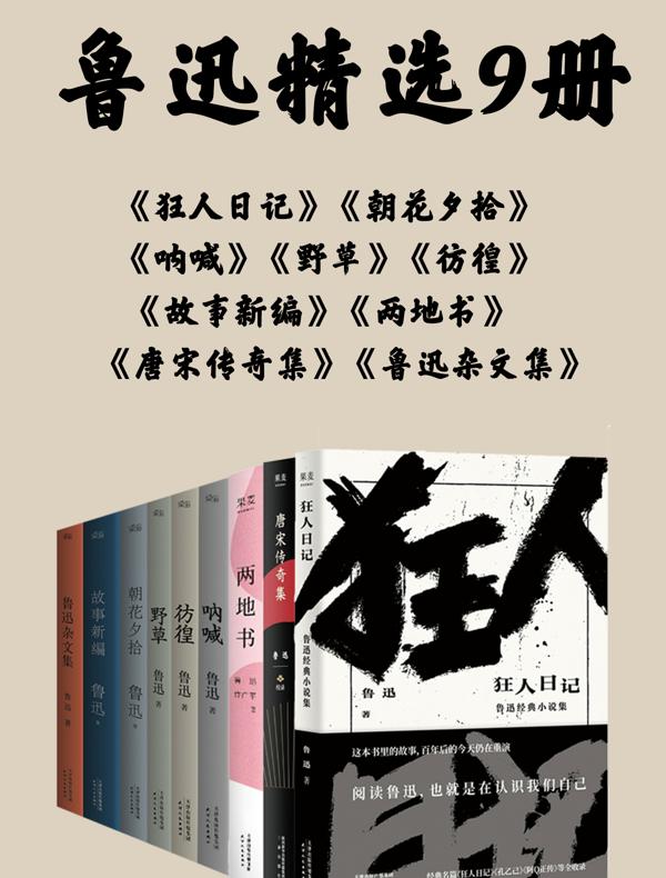 鲁迅精选（共九册）