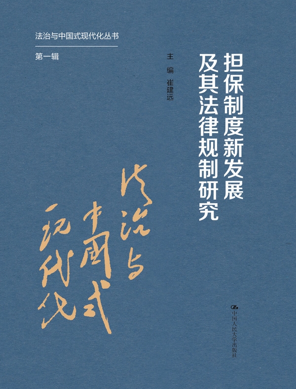 担保制度新发展及其法律规制研究