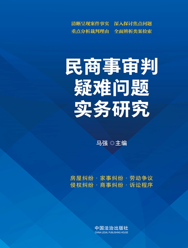 民商事审判疑难问题实务研究