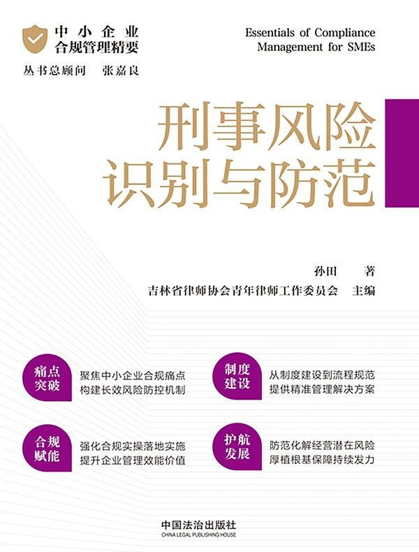 中小企业合规管理精要：刑事风险识别与防范