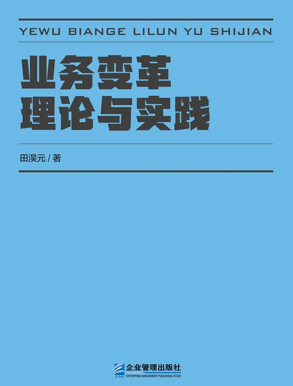 业务变革理论与实践