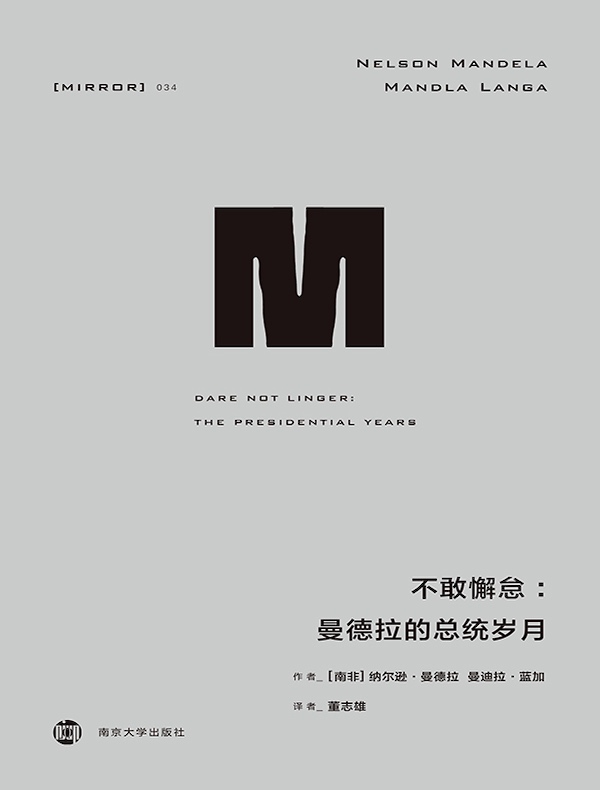 不敢懈怠：曼德拉的总统岁月（理想国译丛）