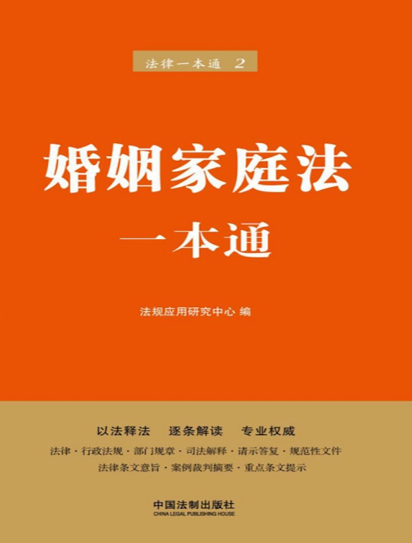 婚姻家庭法一本通（第六版）