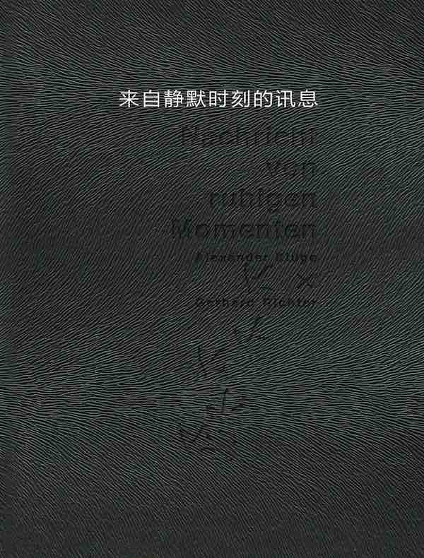 来自静默时刻的讯息