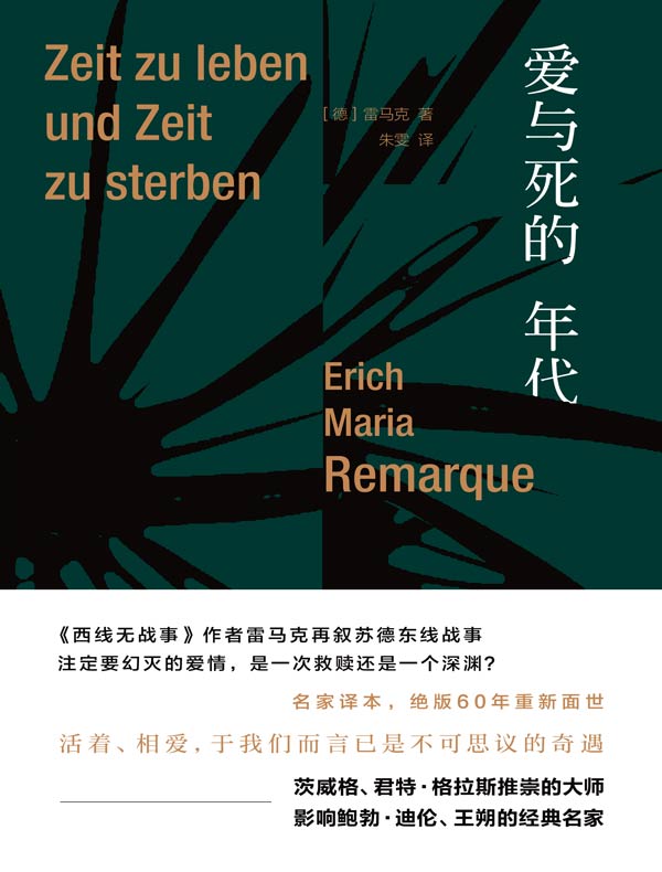 爱与死的年代(雷马克作品系列)
