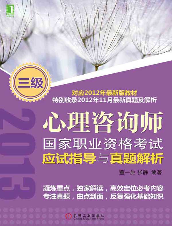 心理咨询师国家职业资格考试应试指导与真题解析三级