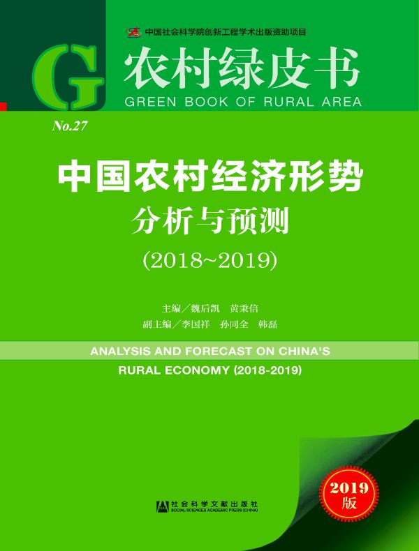 中国农村经济形势分析与预测（2018～2019）（农村绿皮书）
