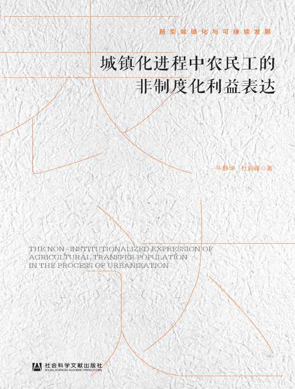 城镇化进程中农民工的非制度化利益表达（新型城镇化与可持续发展）