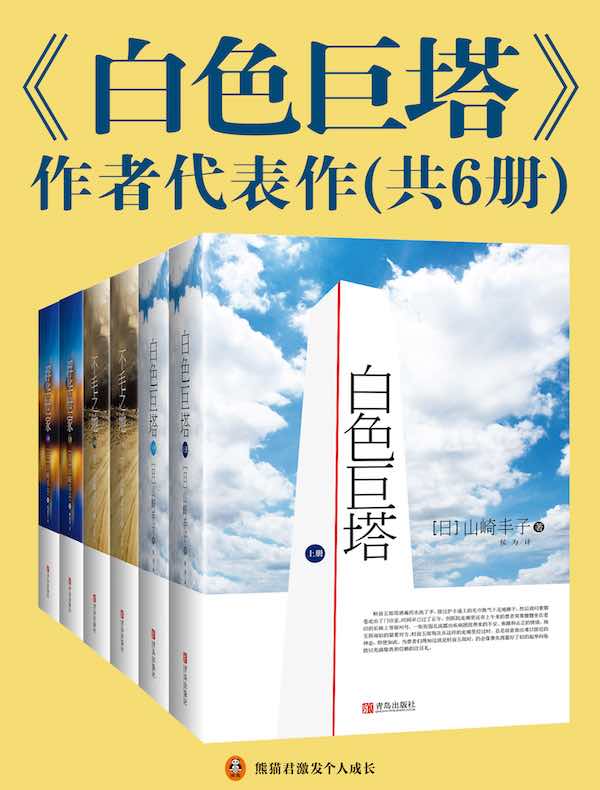 《白色巨塔》作者山崎丰子代表作(共六册)