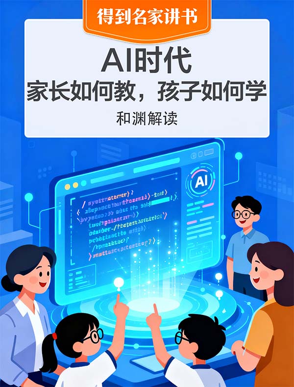 《AI时代，家长如何教，孩子如何学》｜和渊解读