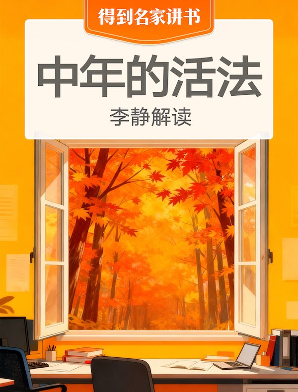《中年的活法》| 李静解读