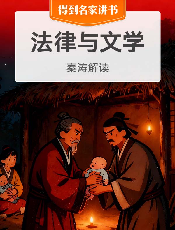 《法律与文学》| 秦涛解读
