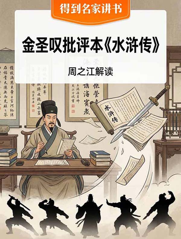 《金圣叹批评本〈水浒传〉》| 周之江解读