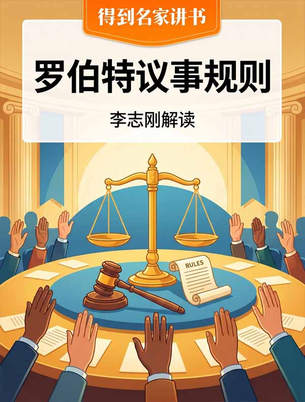 《罗伯特议事规则》| 李志刚解读