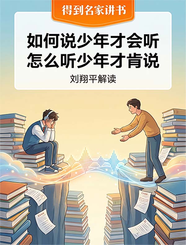 《如何说少年才会听，怎么听少年才肯说》| 刘翔平解读