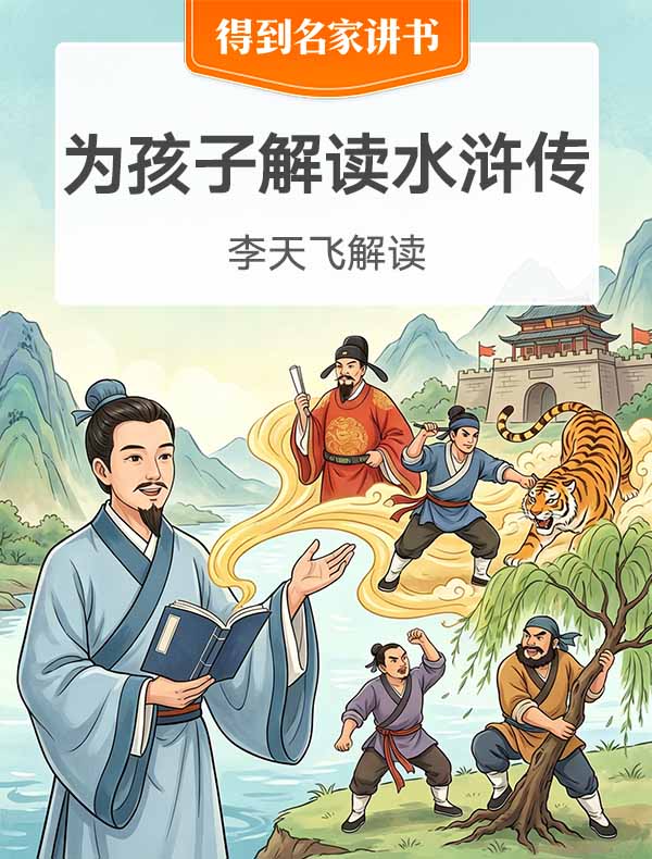 《为孩子解读〈水浒传〉》| 李天飞解读