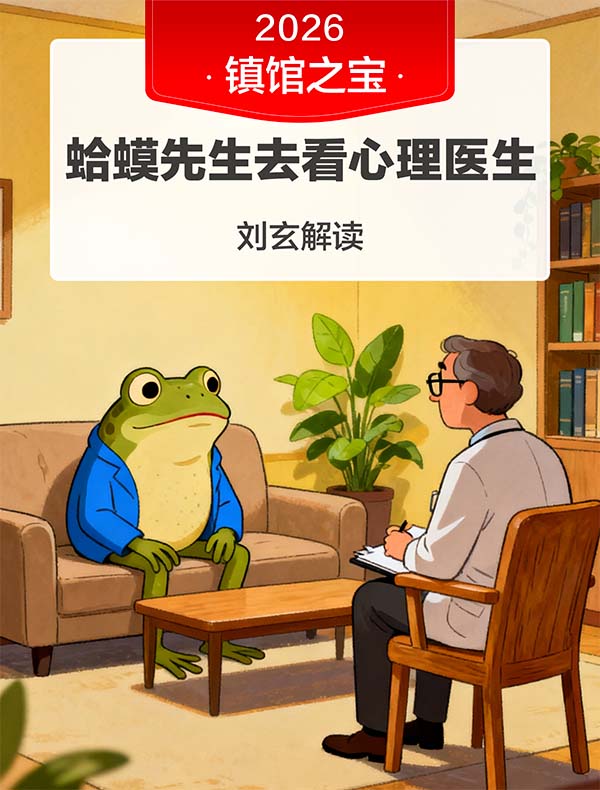 《蛤蟆先生去看心理医生》| 刘玄解读