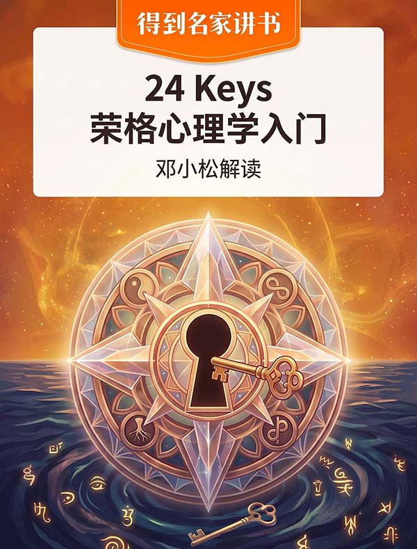 《24Keys·荣格心理学入门》| 邓小松解读